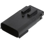 33481-0601, Conn Housing RCP 6 POS 3.5mm Crimp ST Cable Mount Black MX 150™ Bag
