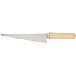 15375, Ножовка ручная для гипсокартона, деревянная ручка 175 мм