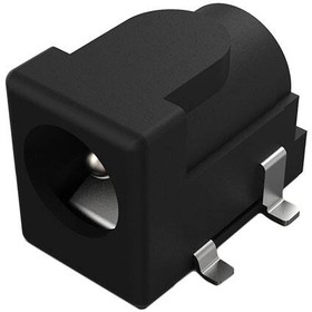 DCJ200-05-A-K1-A, DC Power Connectors DC Power Jack, SMT, Horizontal, with pegs, oe2.00mm pin. 2 Con/3 Contact
