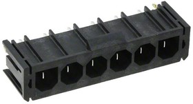 0431604306, Conn Wire to Board HDR 6 POS 7.5mm Solder ST Top Entry Thru-Hole Bag
