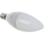 38109, Лампа светодиодная LED 13вт E14 дневной матовая свеча