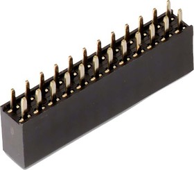 61300821821, WR-PHD Series Straight Through Hole Mount PCB Socket, 8-Contact, 2-Row, 2.54mm Pitch, Solder