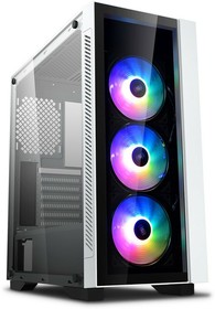 Фото 1/10 MATREXX 55 V3 ADD-RGB WH 3F, Корпус DeepCool MATREXX 55 V3 ADD-RGB 3F White