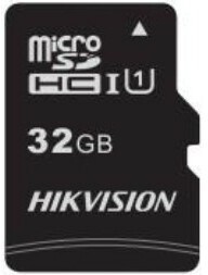 HS-TF-C1(STD)/32G, Карта памяти 32Gb MicroSD Hikvision C1 (HS-TF-C1/32G)
