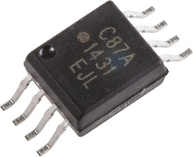 Фото 1/3 ACPL-C87A-000E , Isolation Amplifier, 4.5 → 5.5 V, 8-Pin SSOP