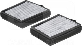 Фото 1/2 Фильтр для а/м Mercedes C W203(00-)/CLK C209(02-)/CLC CL203(08-) (салон.уголь.) (2шт.) (CRVC200002)