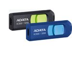 Флеш Диск A-DATA 32GB  ACHO-UC300-32G-RBK/GN  UC300, USB 3.2/TypeC, черный/зеленый