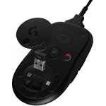 Мышь Logitech G Pro черный оптическая (25600dpi) беспроводная USB2.0 (7but)