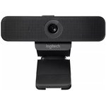 Камера Web Logitech HD Webcam Pro c925e черный 3Mpix (1920x1080) USB Type-C с ...