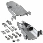 40-9709HM, HM Series Metal D Sub Backshell, 9 Way