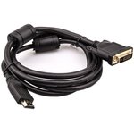 VCOM CG484GD-1.8M Кабель HDMI AM/DVI(24+1)M, 1.8м, CU, 1080P@60Hz, 2F ...