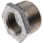 770241235, Galvanised Malleable Iron Fitting, Straight Reducer Bush ...