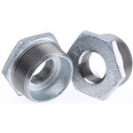 770241239, Galvanised Malleable Iron Fitting, Straight Reducer Bush ...