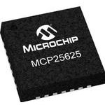 MCP25625T-E/ML, 1Mbps Transceiver 4.5V~5.5V QFN-28-EP(6x6) CAN ICs