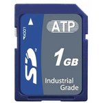 AF1GSDI-ZAEXM, 1 GB Industrial SD SD Card, Class 10, UHS-1 U1