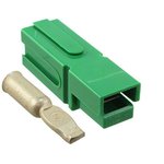 1604002-4, Power to the Board SGL POLE 2AWG GREEN 120A