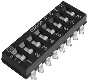 A6SN-8102-P, DIP Switches / SIP Switches Dip Switch