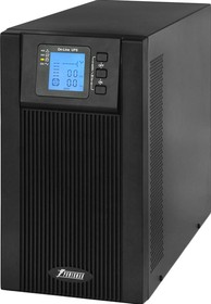 Фото 1/5 ИБП Powerman Online 3000, LCD, дв. преобр., 3000ВА/2700Вт, 3 EURO, USB