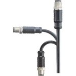 M12A-05BMMM-SL8N01, Straight Male M12 to Sensor Actuator Cable, 1m