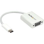 CDP2VGAW, USB C to VGA Adapter, USB 3.1, 1 Supported Display(s) - 1920 x 1200