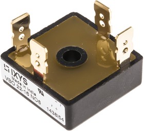 Фото 1/3 VBO22-16NO8, Bridge Rectifier Module, 17A, 1600V, 4-Pin