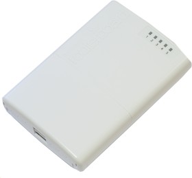 RB750P-PBR2, MikroTik PowerBOX with 650MHz CPU, 64MB RAM, 5xLAN (four with PoE out), RouterOS L4, outdoor case, PSU, PoE, mounting set | купить в розницу и оптом