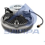 021.368-01, Вискомуфта MAN TGA привода вентилятора (d=245мм, с датчиком) SAMPA