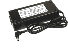 Фото 1/3 Блок питания (сетевой адаптер) для монитора и телевизора 19V 5.79A 110W 6.5x4.4 мм с иглой OEM черный, с сетевым кабелем