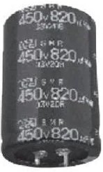 ESMR421VSN121MP25S, Aluminum Electrolytic Capacitors - Snap In 420V 120uF 20% Tol.
