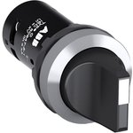 Переключатель C3SS1-30B-20 3-х позиционный черный 2НО с фиксацией