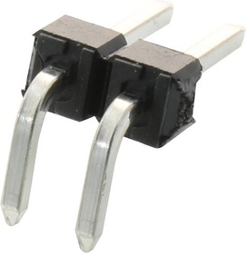 22-28-6021, Pin Header, Wire-to-Board, 2.54 мм, 1 ряд(-ов), 2 контакт(-ов), Through Hole Right Angle