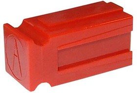 1399G6, Connector Accessories Spacer Straight Polycarbonate Red