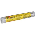 Припой Navigator 93 100 NEM-Pos01-63K-0.8-F10 (ПОС-63, колба, 0.8 мм, 10 гр)