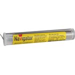 Припой Navigator 93 105 NEM-Pos01-61K-1-F16 (ПОС-61, колба, 1 мм, 16 гр)