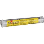 Припой Navigator 93 107 NEM-Pos01-61K-2-F20 (ПОС-61, колба, 2 мм, 20 гр)