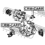 CRM-CARF, CRM-CARF_подушка двигателя передняя!\ Chrysler Voyager IV 2001-2007