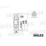 ШРУС внутренний BMW E36 1.6-2.0 90-03 (SKF VKJA8830) GA10012