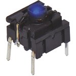 5GTH93501, IP67 Cap Tactile Switch, SPST 50 mA @ 24 V dc