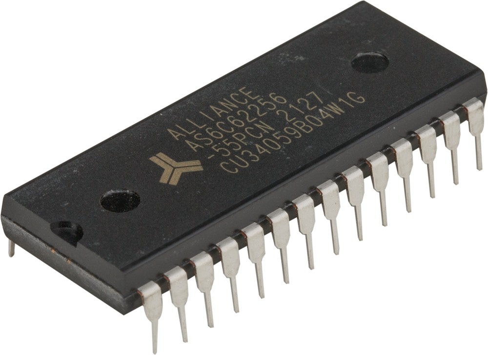 AS6C62256-55PCN, SRAM Chip Async Single 3.3V 256K-bit 32K x AS6C62256-55PCN, SRAM Chip Async Single 3.3V 256K-bit 32K x