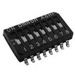 A6HF-4102-PM, DIP Switches / SIP Switches Dip Switch