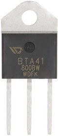 Фото 1/2 BTA41-800BW, симистор (триак) 800 В, 40 А, TO-3P