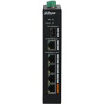 Коммутатор Dahua DH-PFS3106-4ET-60-V2 4-портовый неуправляемый коммутатор с РoЕ