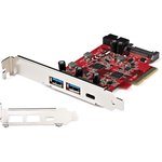 PEXUSB312A1C1H, 5 Port USB A PCIe USB 3.0 Card