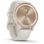 010-02665-01, Умные часы Garmin Vivomove Trend Ivory Case and Silicone Band