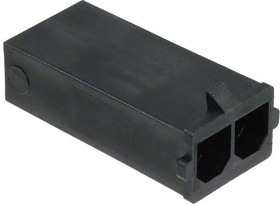 0436802002, Conn Housing M 2 POS 7.49mm Crimp ST Cable Mount Black Sabre™ Bag