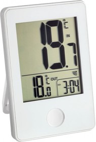 Термометр с внешним датчиком TFA 30.3051.02, белый