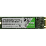 SSD накопитель WD Green 240Gb M.2 2280 SATA (WDS240G3G0B)