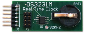 Фото 1/2 DS3231MPMB1#, DS3231MPMB1#, Real Time Clock Serial-I2C, 6-Pin