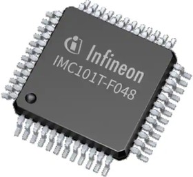 IMC101TF048XUMA1, AC Motor, Permanent Magnet Motor Motor Driver IC 48-Pin, LQFP-48