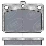 SP159PR, SP 159 PR тормозные колодки